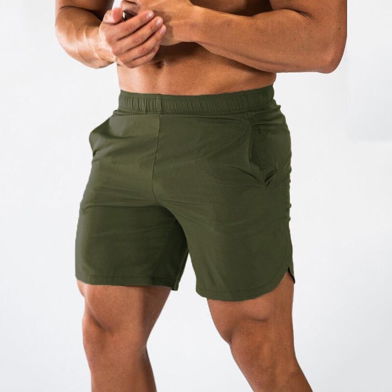 Muscleguys Men's Board Shorts Sexy Beach Bermuda Wear Sea Short Men Gym Shorts quick dry Joggers Sweatpants Fitness Shorts
