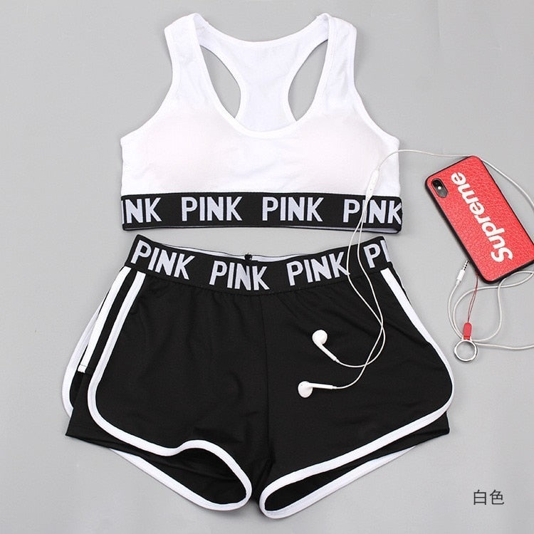 2020 new Gym Set Women Yoga Set Women Workout Clothes Gym Wear Jogging Sport Set Women Fitness Clothing Conjunto Sport Mujer