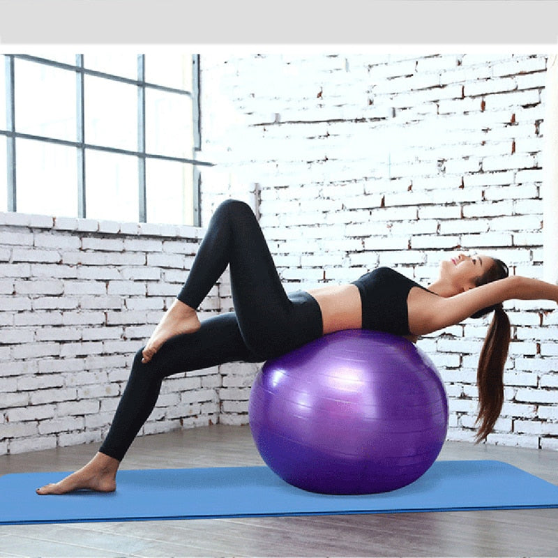 New Sports Yoga Balls Pilates Fitness Ball Gym Balance Exercise Pilates Workout Massage Ball Fashion Yoga Accessories