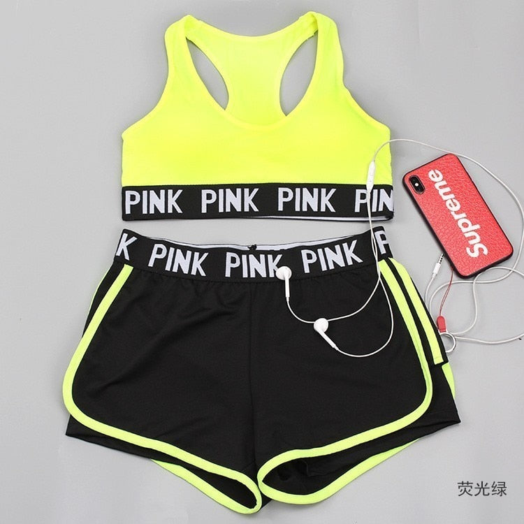 2020 new Gym Set Women Yoga Set Women Workout Clothes Gym Wear Jogging Sport Set Women Fitness Clothing Conjunto Sport Mujer