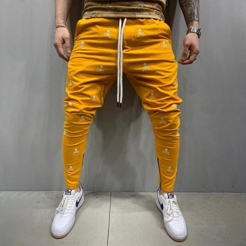 Autumn men's sports fitness pants outdoor running pants jogging pants gym fitness pants street wear fashion casual men's pants