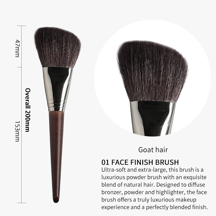 OVW 1 pc TAPERED HIGHLIGHTER Perfect Professional Individual Face Brush Cosmetic Makeup Brush Blush Powder Setting Base