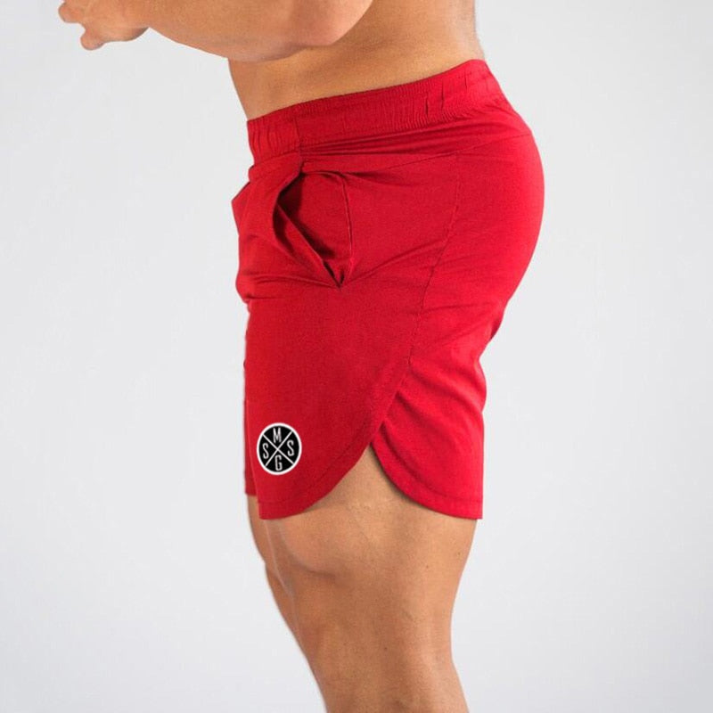 Muscleguys Men's Board Shorts Sexy Beach Bermuda Wear Sea Short Men Gym Shorts quick dry Joggers Sweatpants Fitness Shorts