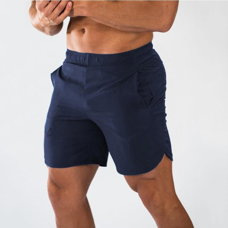Muscleguys Men's Board Shorts Sexy Beach Bermuda Wear Sea Short Men Gym Shorts quick dry Joggers Sweatpants Fitness Shorts