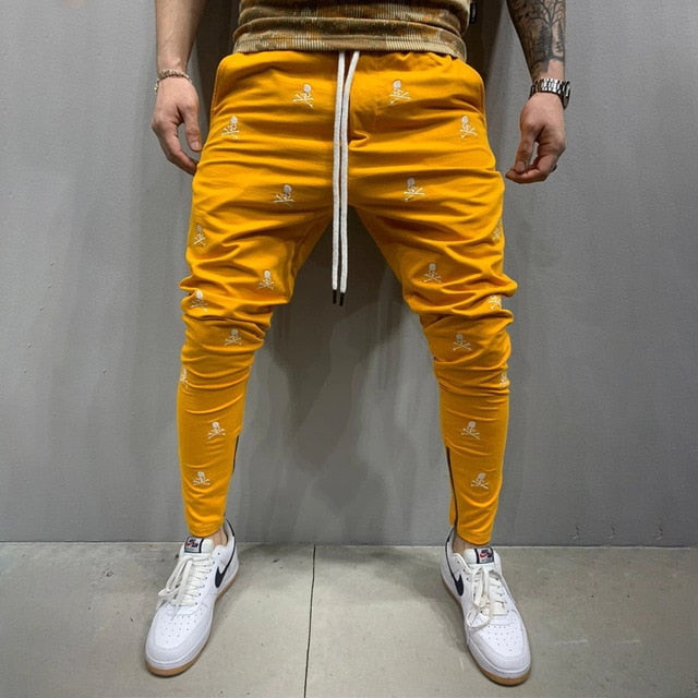 Autumn men's sports fitness pants outdoor running pants jogging pants gym fitness pants street wear fashion casual men's pants