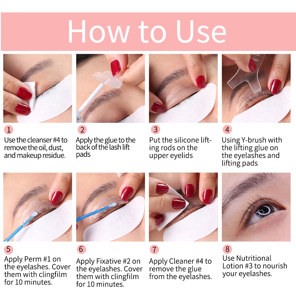 Dropshipping ICONSIGN Lash Lift Kit Lash Lifiting Eyelash Perm Kit Lash Curling Eyelash Enhancer Eye Makeup Can Do Your Logo