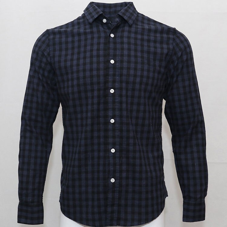 Man fashion cro codile plaid striped shirt male long sleeve dress shirts 100% cotton hombre chemises homme