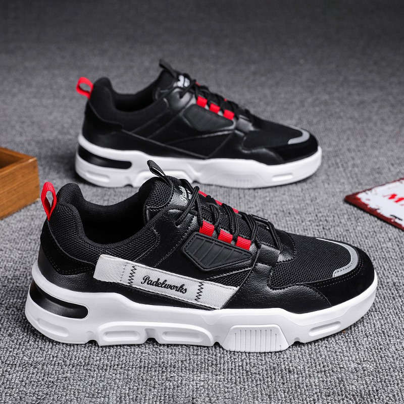 Soft Men's Sports Shoes Brands Branded Tennis Shoes Men's Trendy Shoose For Men Shockproof Air Sneakers Brand Massage Tennis