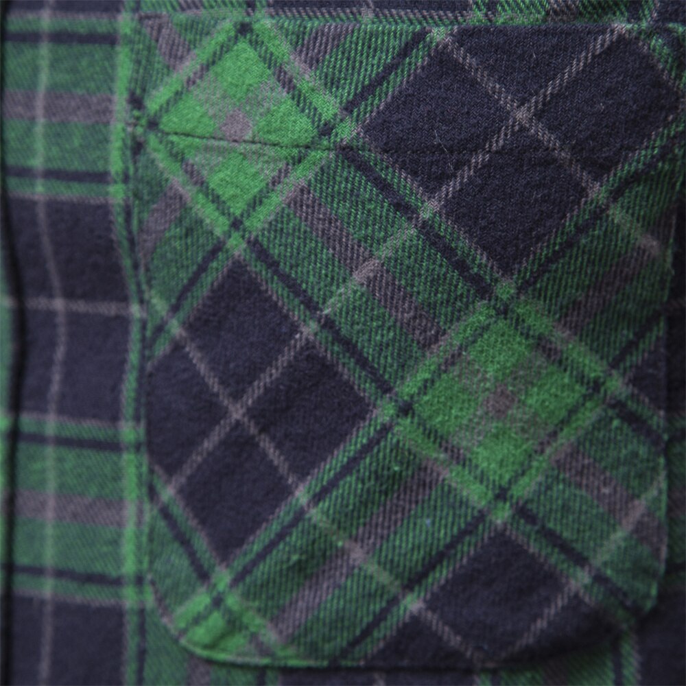 Brand Plaid Shirts Men's 100% Cotton Casual Checked Shirt High Quality Slim Fit Harajuku Shirts Men