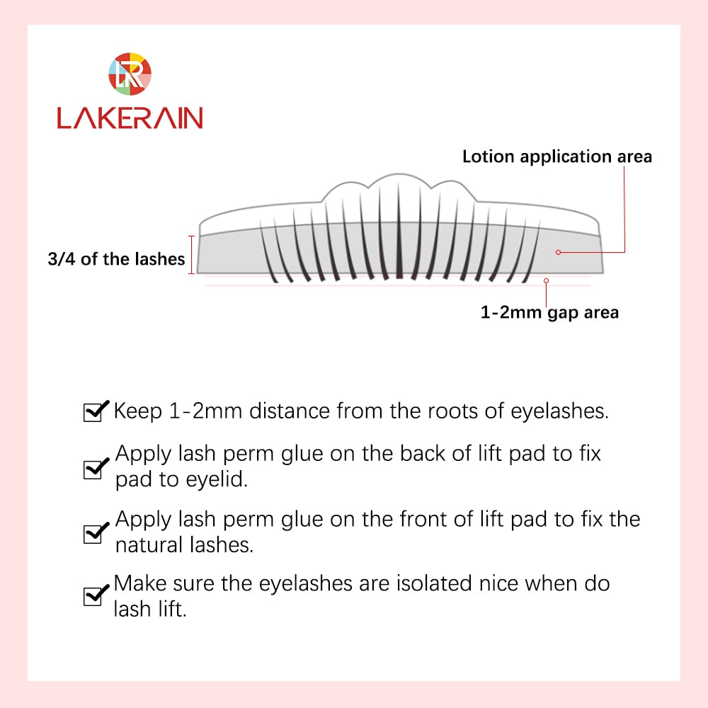 Lakerain New Lash Lift Kit Eyelash Lifting Lash Lifting Lashes Curl Eyelash Perm Eyelash Growth For Salon Home Use Dropship
