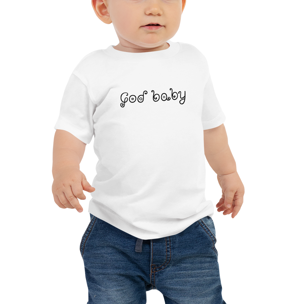 "God Baby" - Baby Jersey Short Sleeve Tee