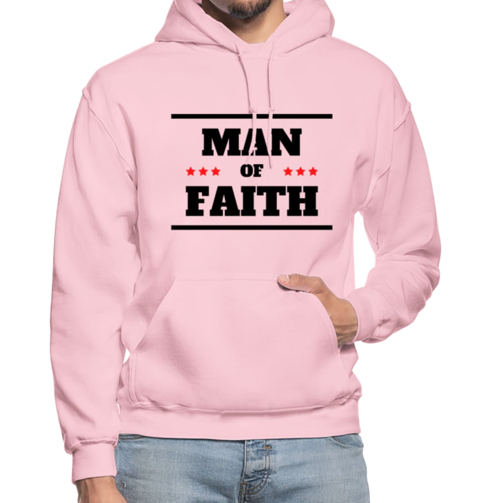 Uniquely You Mens Hoodie - Pullover Hooded Sweatshirt - Graphic/Man of Faith