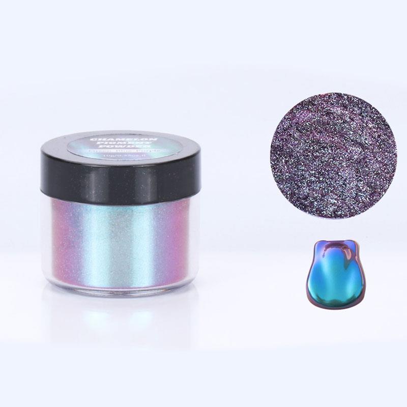 12 Colors 5g Chameleon Powder Epoxy Resin Colorant Makeup Bath Bomb Soap Candle Making Powder Pigment Resin DIY Jewelry Making