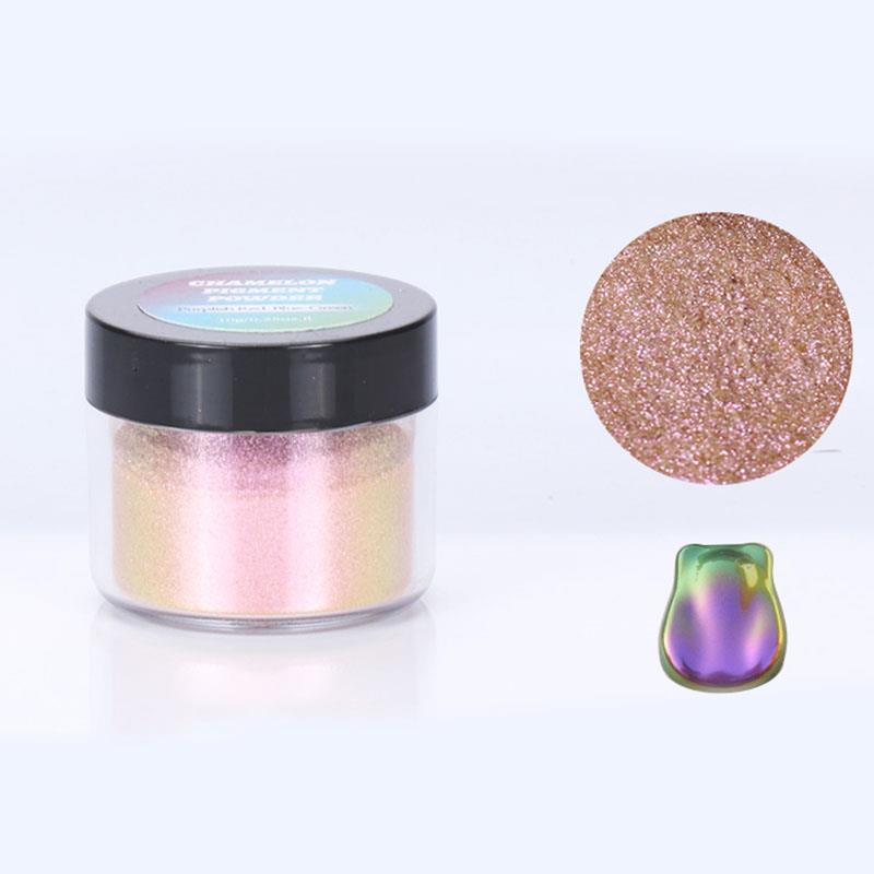 12 Colors 5g Chameleon Powder Epoxy Resin Colorant Makeup Bath Bomb Soap Candle Making Powder Pigment Resin DIY Jewelry Making