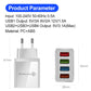 For iPhone 13 Charger Quick Charge 3.0 Phone Adapter Wall Mobile Charger Fast Charging For Samsung Xiaomi mi Tablets USB Charger