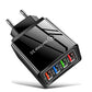 For iPhone 13 Charger Quick Charge 3.0 Phone Adapter Wall Mobile Charger Fast Charging For Samsung Xiaomi mi Tablets USB Charger