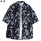 Floral Hawaiian Aloha Shirt Men 2022 Summer Short Sleeve Quick Dry Beach Wear Casual Button Down Vacation Clothing Chemise Homme