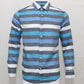 Man fashion cro codile plaid striped shirt male long sleeve dress shirts 100% cotton hombre chemises homme