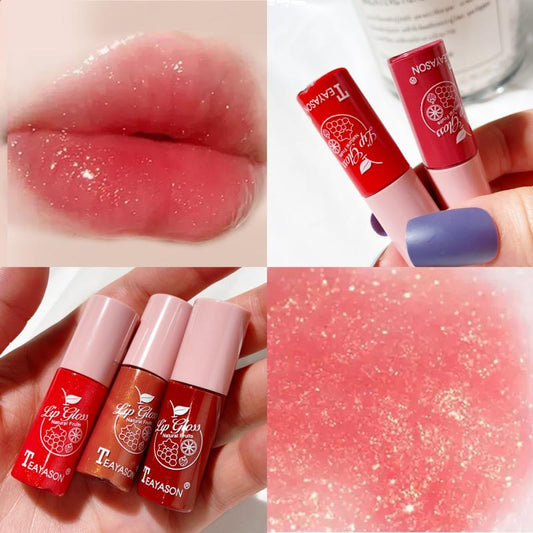 Mini 10 Colors Liquid Lip Gloss Waterproof Non-stick 24 Hours 1pc Long Lasting Velvet Matte Lipstick Lip Gloss Cosmetic Makeup