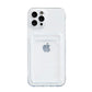 Transparent Wallet Card Holder Case Cover Suitable for iPhone X XS XR 11 12 13 Pro Max Mobile Phone Soft Silicone Protective