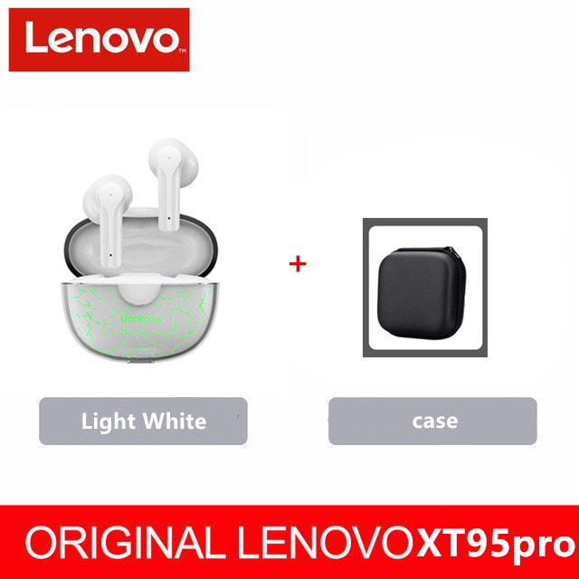 Lenovo XT95 Pro Bluetooth Earphone 9D HIFI Sound Sport Waterproof TWS Wireless Earbuds with Mic for iPhone Xiaomi Headphone