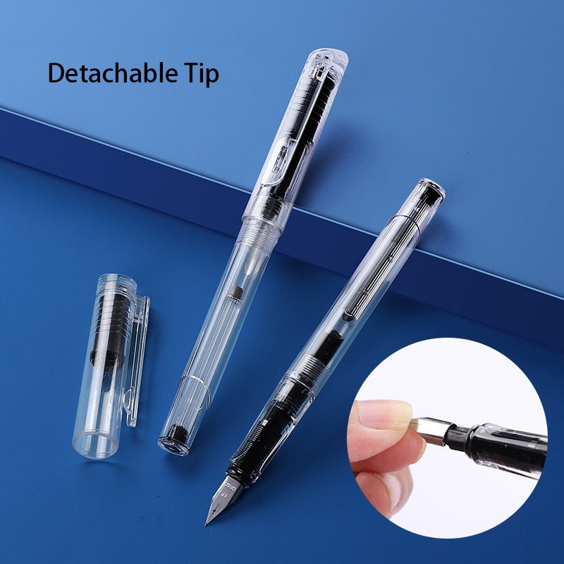 AUTOMATIC PEN  Automatic Ink Pen Automatic Ink Fountain Pen Office Student Writing Practice Pen