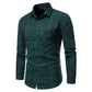 FEGKZLI Men's Casual Plaid Cotton Shirts Long Sleeve Spring Summer Fashion Buttons-up Tops Shirts Homme Mens Dress Shirts