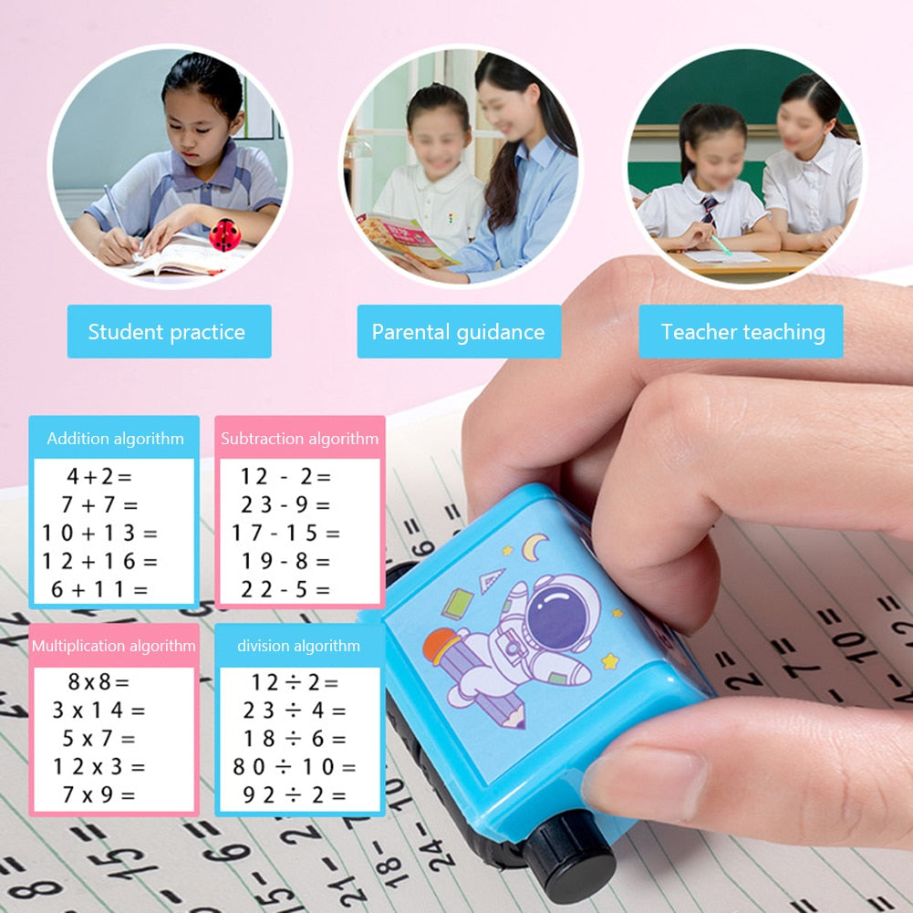 Math Practice Number Rolling Stamp Addition And Subtraction Question Stamp Within 100 Pupils Maths Questions Digital Roller Type