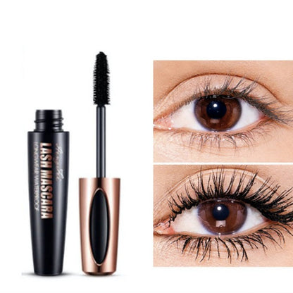 Waterproof Rimel 4D Silk Fiber Lash Mascara Effet Faux Cils Rimel Macara Lengthens Eyelash Growth Lash Lift Bulklash