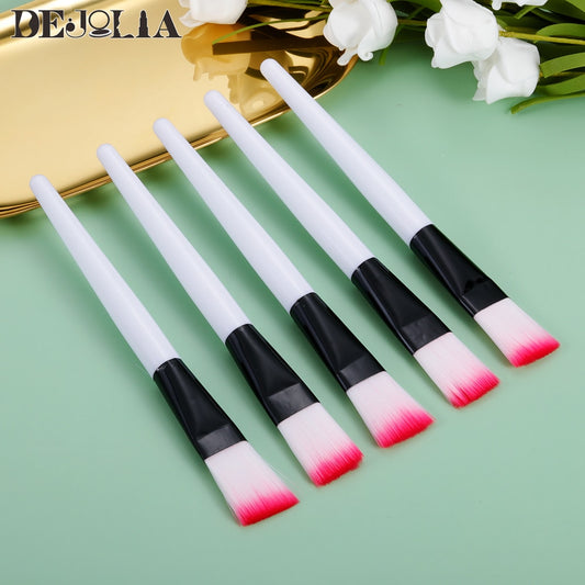 10PCS Soft Cosmetic Makeup Brush DIY Mask Brushes Foundation Skin Face Care Tool Acrylic-Handle Gel Cosmetic Beauty Tools