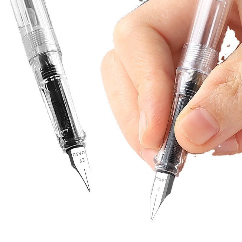 AUTOMATIC PEN  Automatic Ink Pen Automatic Ink Fountain Pen Office Student Writing Practice Pen