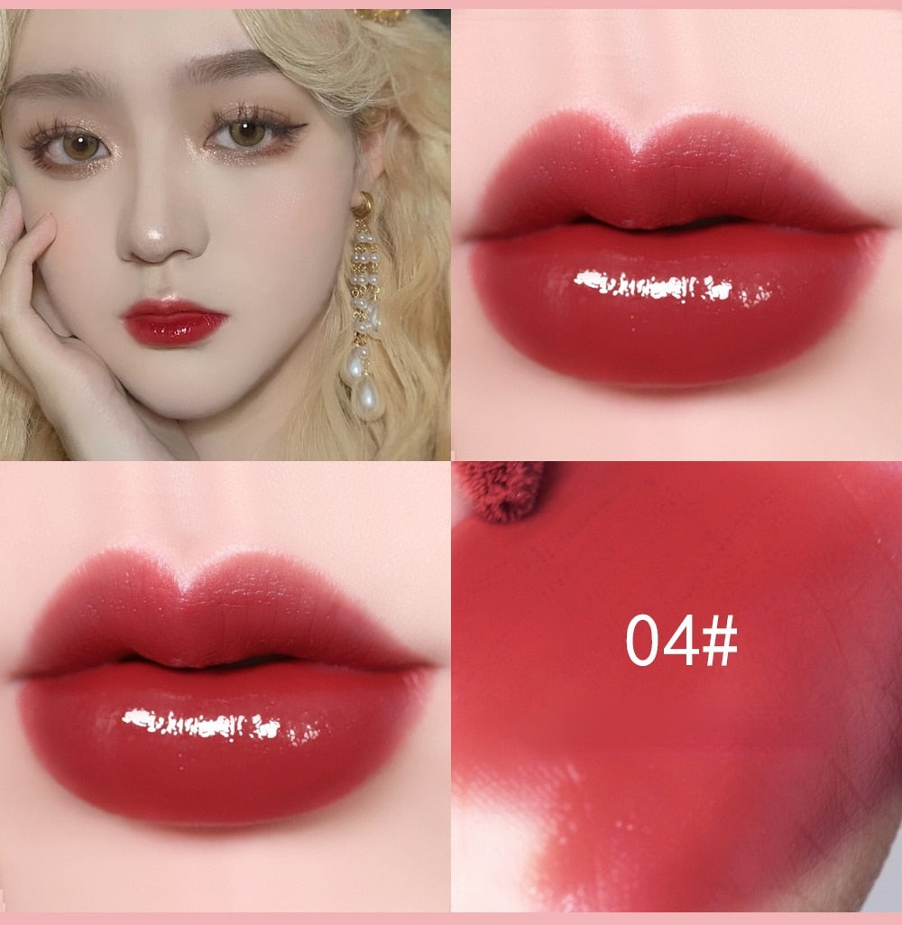 Mini 10 Colors Liquid Lip Gloss Waterproof Non-stick 24 Hours 1pc Long Lasting Velvet Matte Lipstick Lip Gloss Cosmetic Makeup