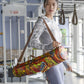 Printed Yoga Bag Yoga Mat Bag Men Women Sports Mat Bag Pilates Mat Backpack Fitness Dance Gym Mat Cover Sports Backpack