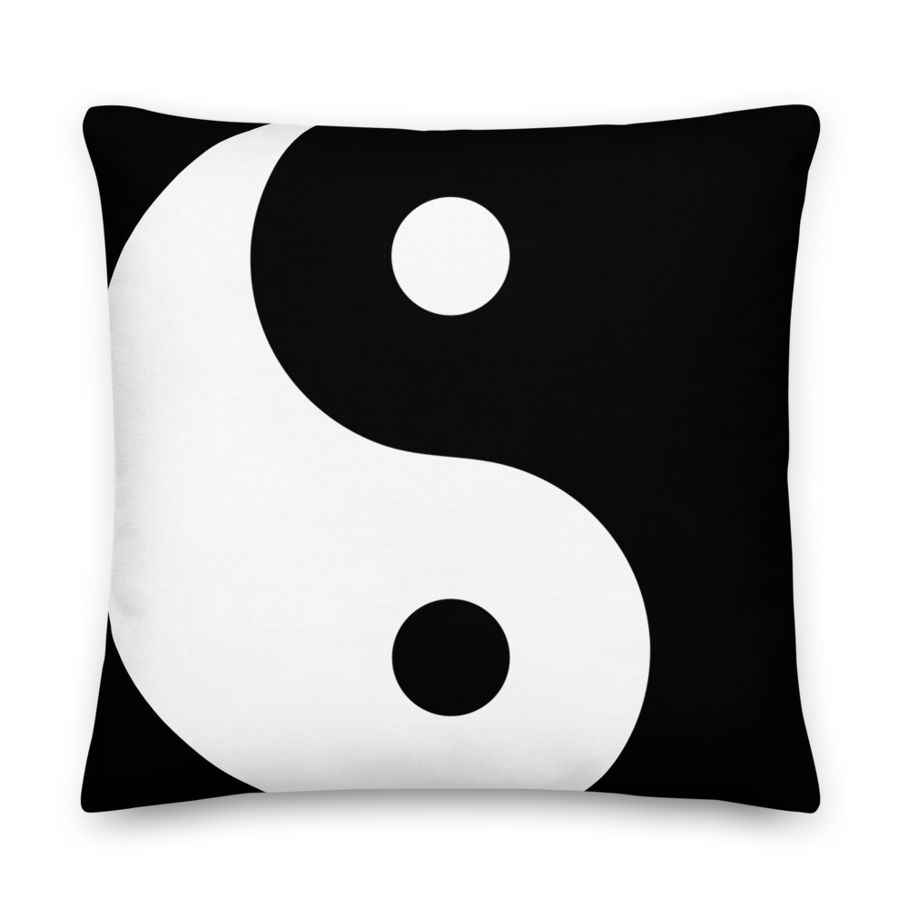 "Yin Yang - Duality" - Pillow