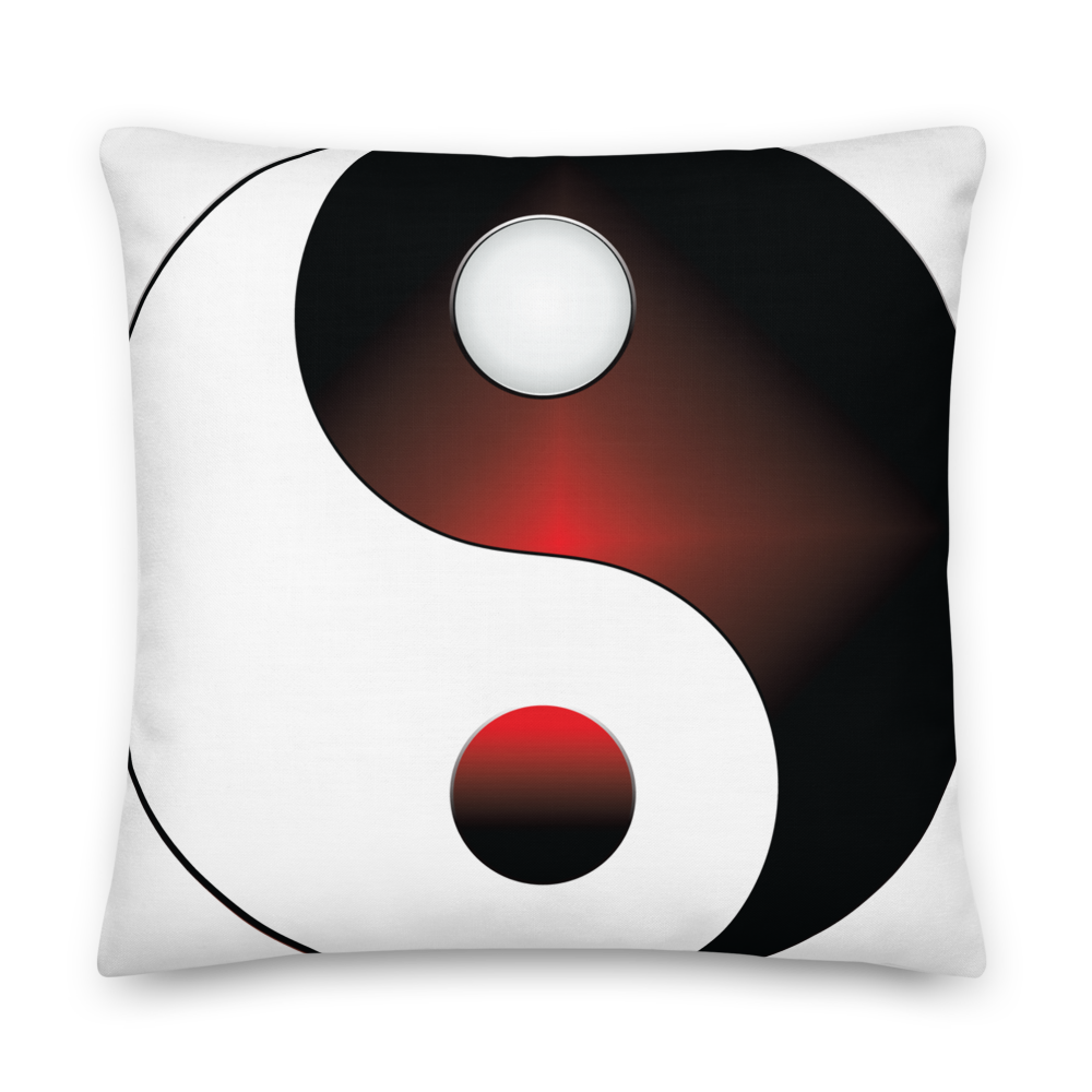 "Yin Yang - Balance" - Pillow