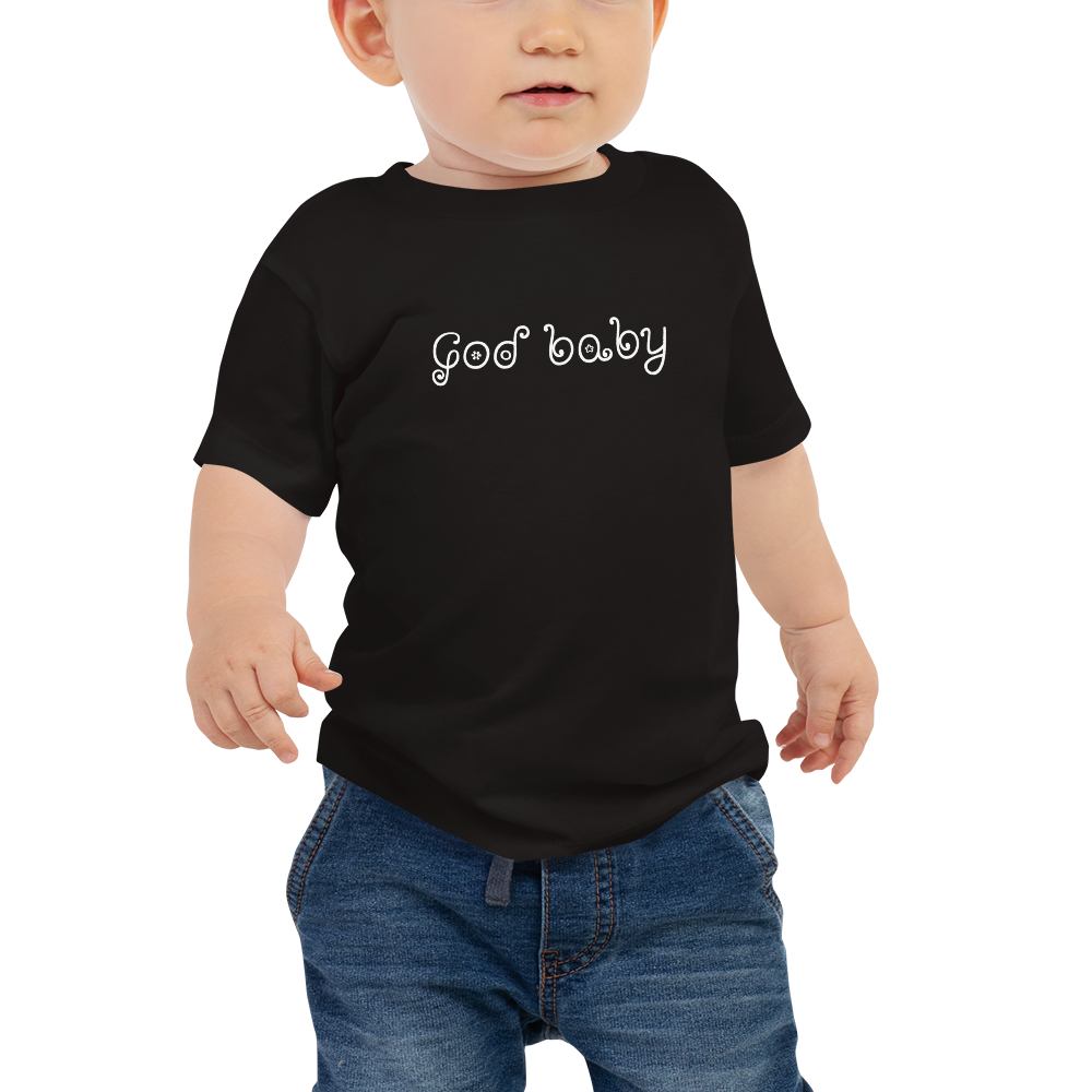 "God Baby" - Baby Jersey Short Sleeve Tee