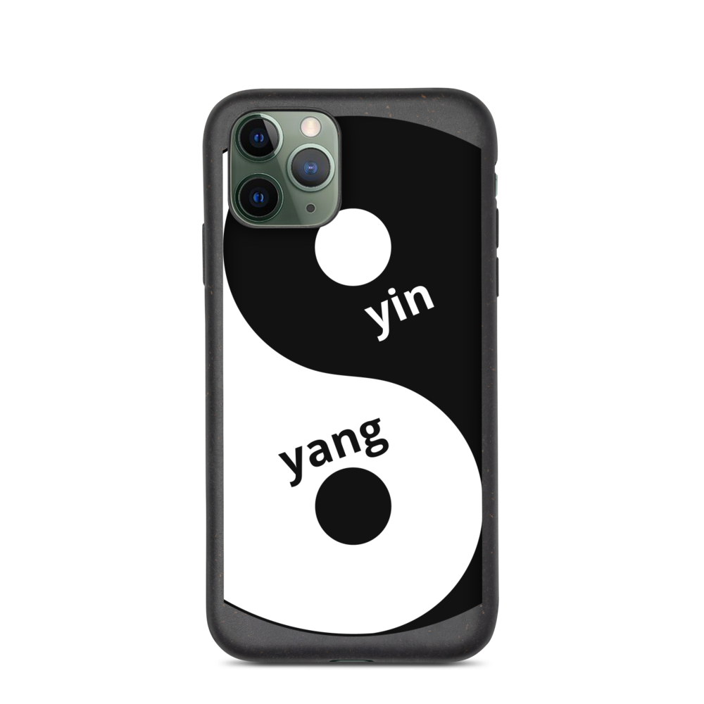 "Yin Yang" - Biodegradable Phone Case