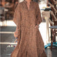 Wide Dress -Cheetah