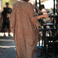 Wide Dress -Cheetah