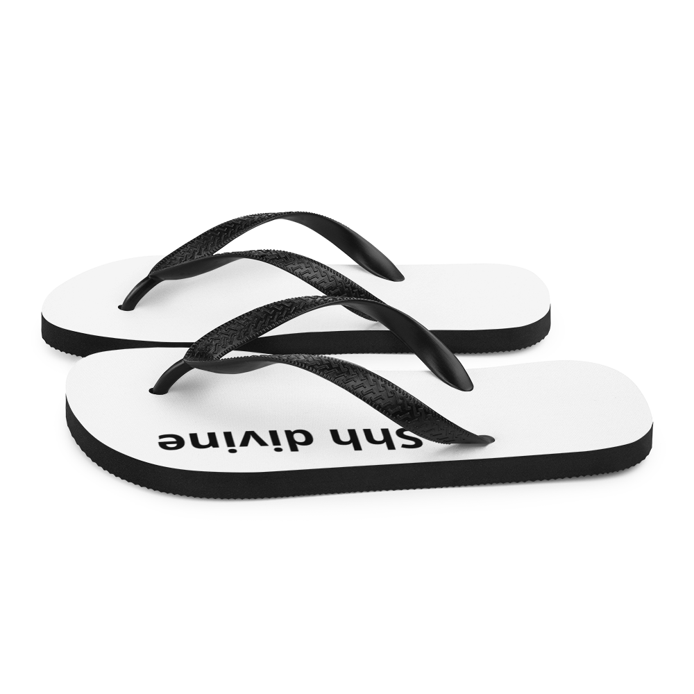 "Shh Feminine" - Flip-Flops