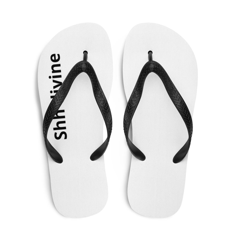 "Shh Feminine" - Flip-Flops