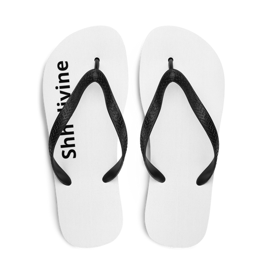 "Shh Feminine" - Flip-Flops