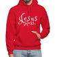 Uniquely You Mens Hoodie - Pullover Hooded Sweatshirt - Graphic/Jesus Rocks