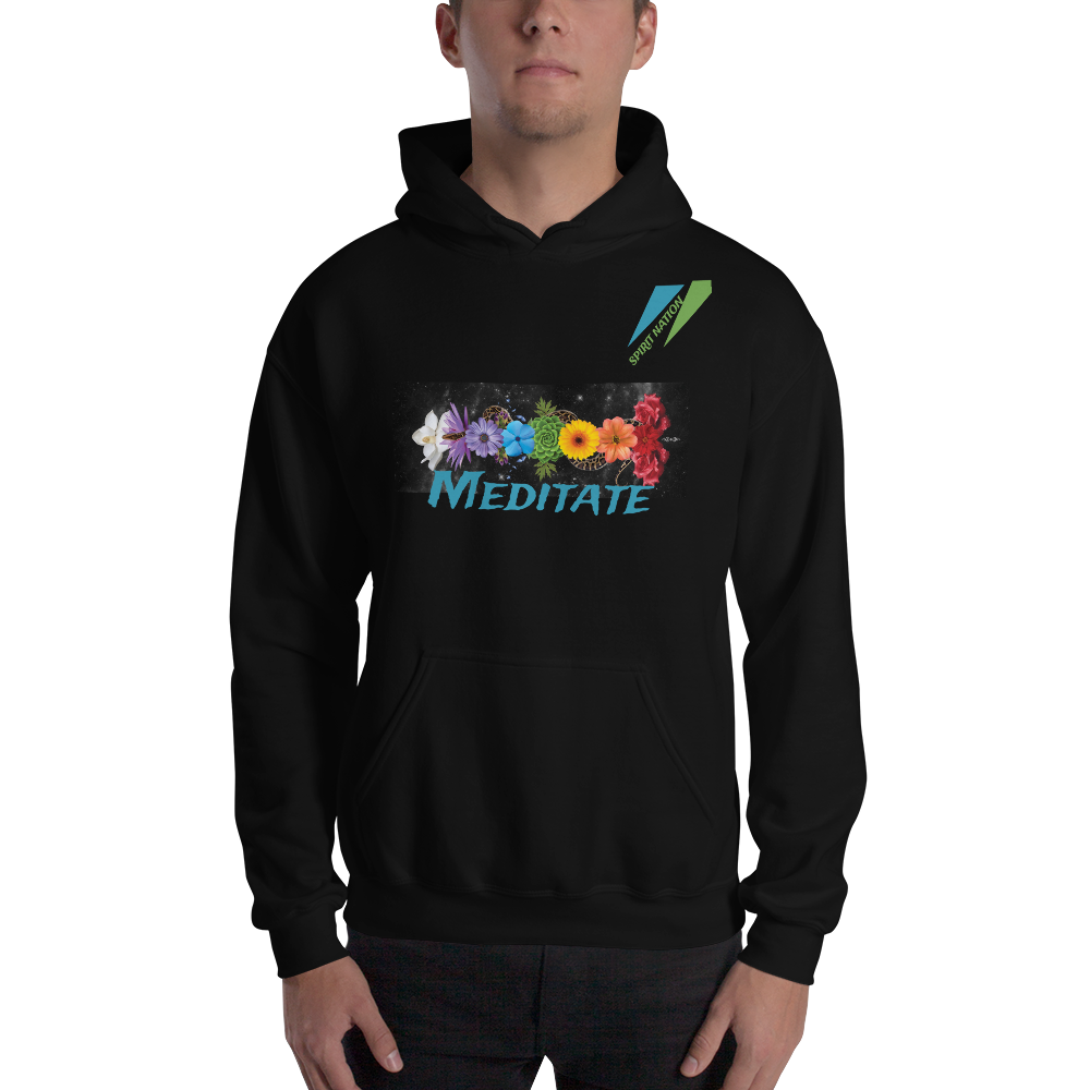 "Meditate" - Men's Hoodie