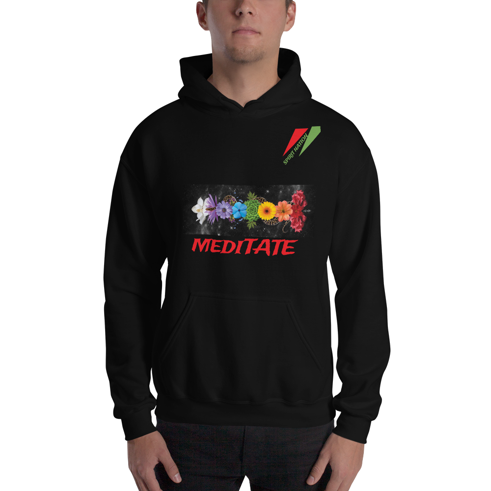 "Meditate" - Men's Hoodie