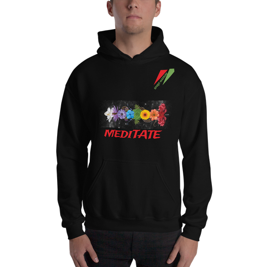 "Meditate" - Men's Hoodie