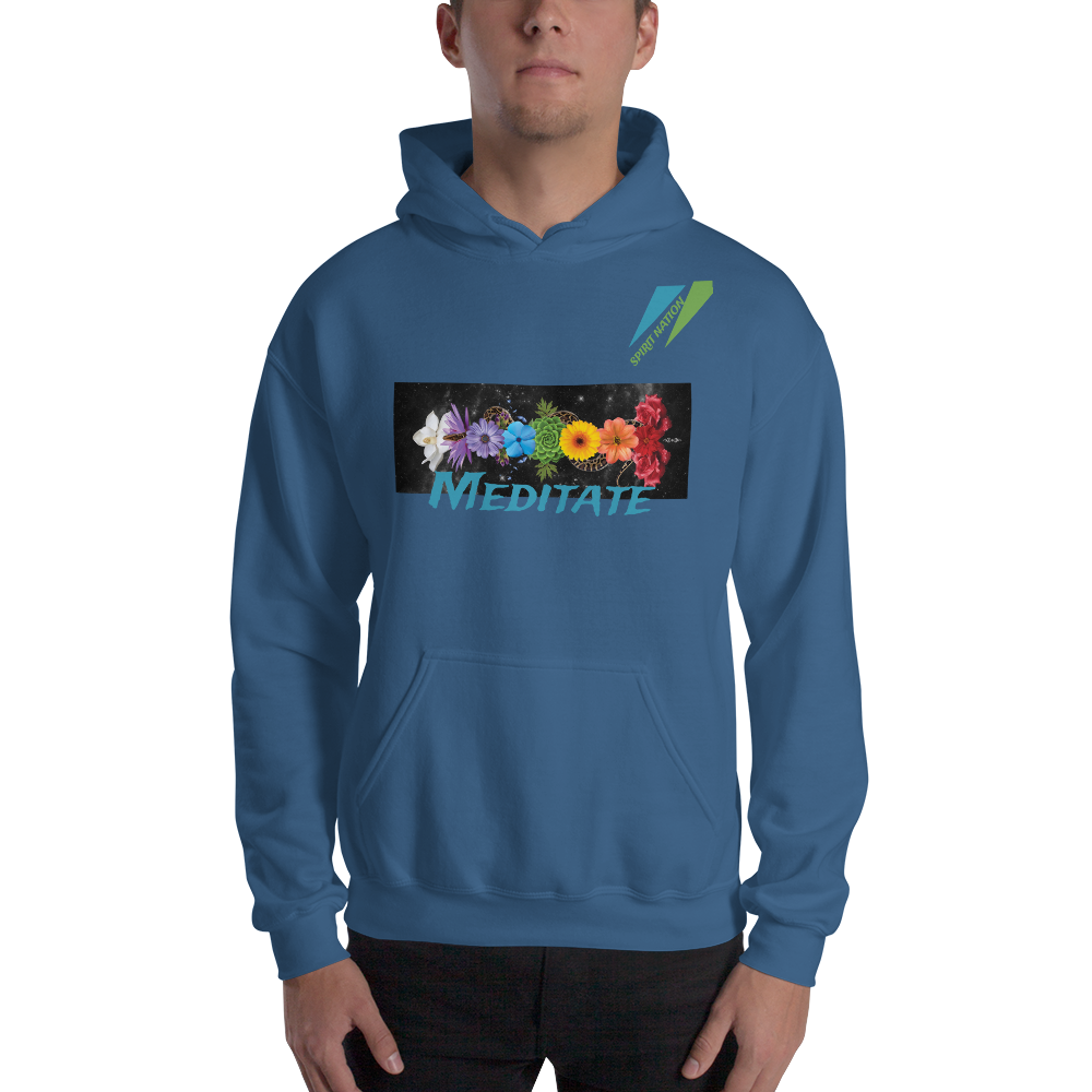 "Meditate" - Men's Hoodie