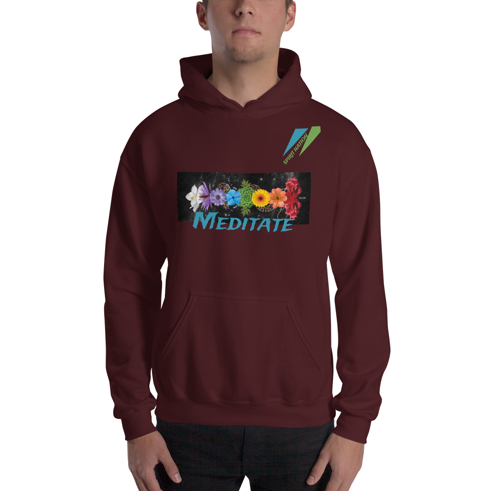 "Meditate" - Men's Hoodie