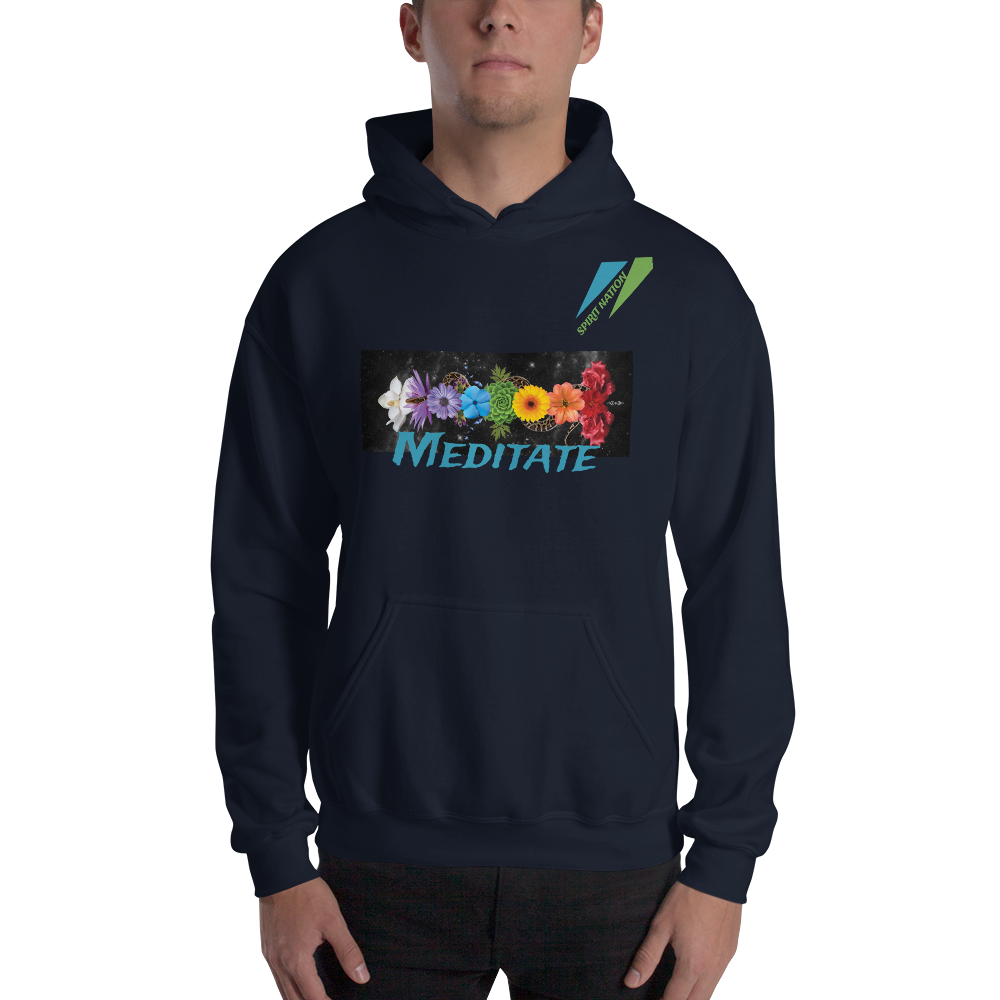 "Meditate" - Men's Hoodie