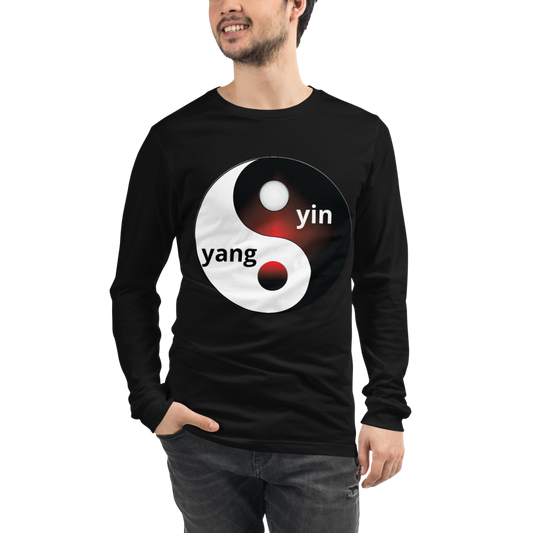 "Yin Yang" - Men's Long Sleeve Tee